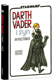 Star Wars Darth Vader i syn 30 pocztówek Brown Jeffrey