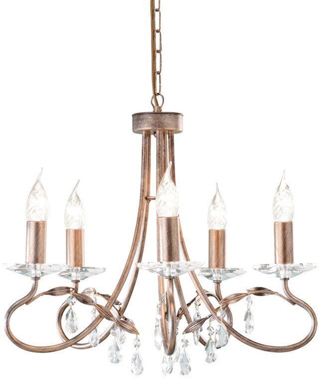 Elstead Lighting Christina CRT5 5 CRT5 Srebrny/GOLD