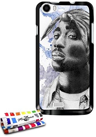 Wiko Ultraflache weiche Schutzhülle LENNY [2pac] [Schwarz] von MUZZANO + STIFT und MICROFASERTUCH MUZZANO GRATIS - Das ULTIMATIVE, ELEGANTE UND LANGLEBIGE Schutz-Case für Ihr LENNY