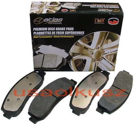 ATLAS Przednie klocki hamulcowe F250