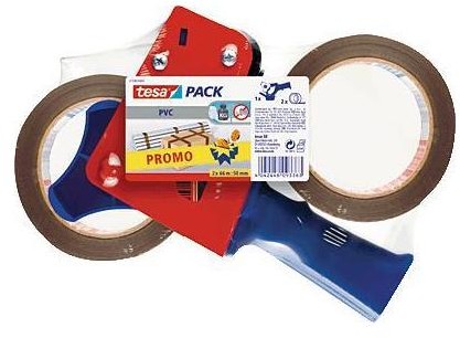 TESA Taśma do pakowania 57108 57108 brązowy PCW Zawartość 1 zest