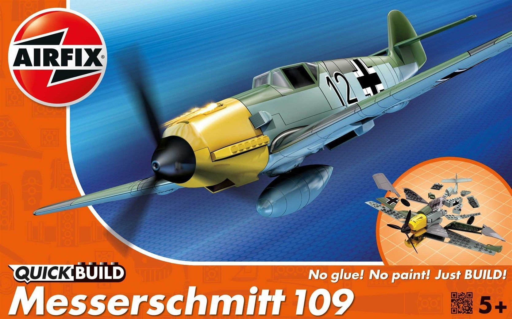 AirFix Messerschmitt Bf-109E (seria Quick Build) J6001