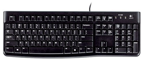 Logitech K120 QWERTZ DE 920-002516 czarna