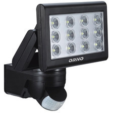 Orno Polska NAŚWIETLACZ LED SIROCCO Z CZUJNIKIEM RUCHU 25W 12 SMD IP44 OR-N (OR-NL-348BLPPR4)