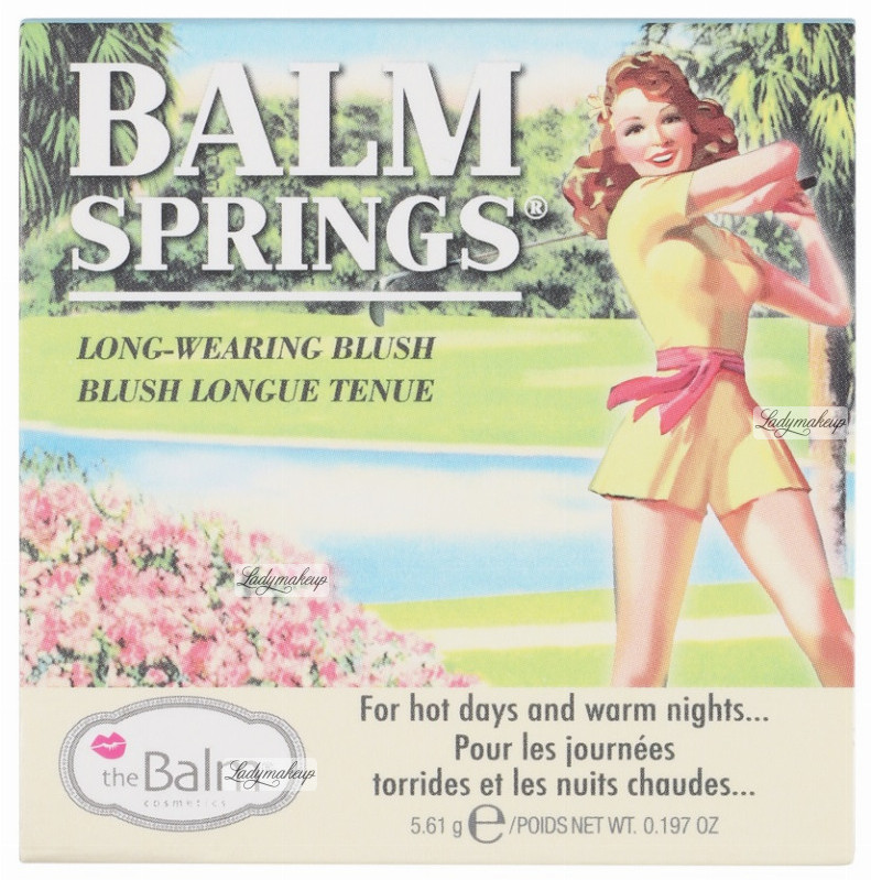 The Balm BALM SPRINGS - Long-wearing blush - Róź do policzków THESWRPO