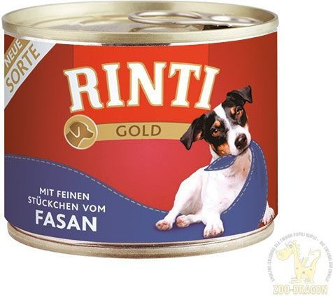 Rinti Gold Bażant Puszka 185g 91028