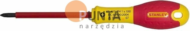Stanley wkrętak FATMAX VDE PH2 X 125 MM ZAWIESZKA 0-65-416