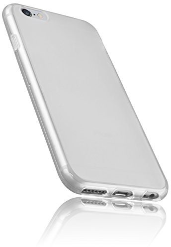 Mumbi TPU Schutzhülle iPhone 6 6s Hülle transparent weiss