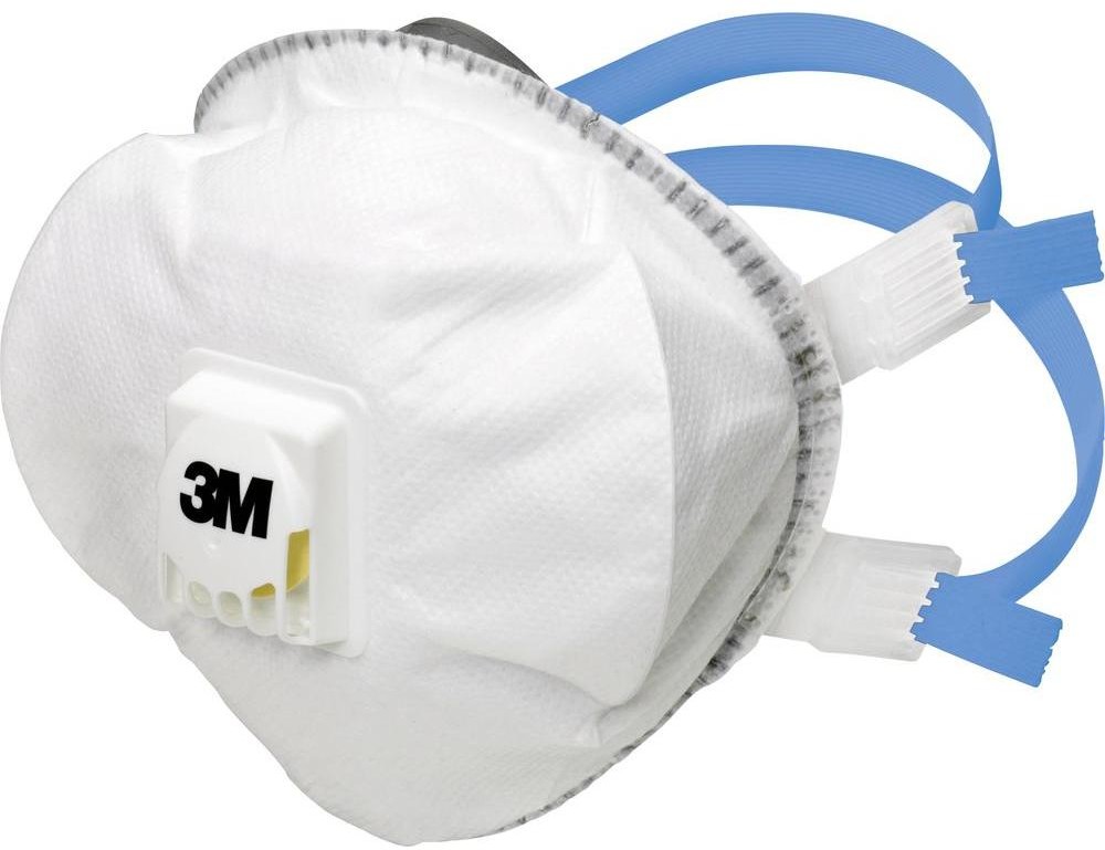 3M Maska cząstek stałych 8825+ 7100081543 Klasa filtrów stopień ochrony FFP2 R D 5 szt