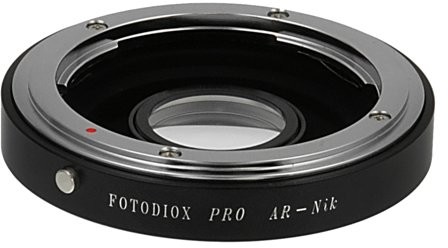 Fotodiox Pro Lens Mount Adapter, Konica AR Lens to Nikon F-Mount Camera AS D7200 wyszukiwania, D5000, D3000, D300S i D90 DX KonicaAR-NikonF-Pro