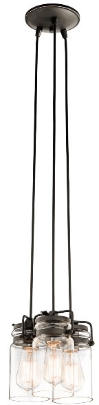 Elstead Lighting Lampa wisząca BRINLEY KL/BRINLEY3 -