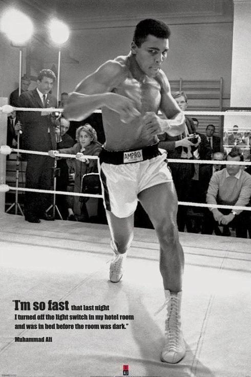 Pyramid Posters Muhammad Ali (Fast) - plakat PP31043