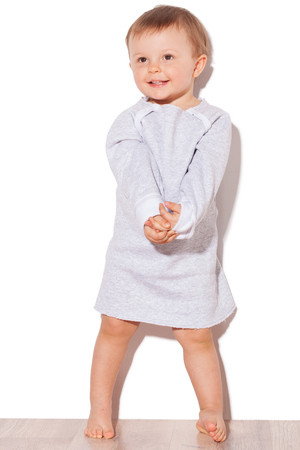 Bozzolo Pine Neckline Kids . Popiel 7274 Szary