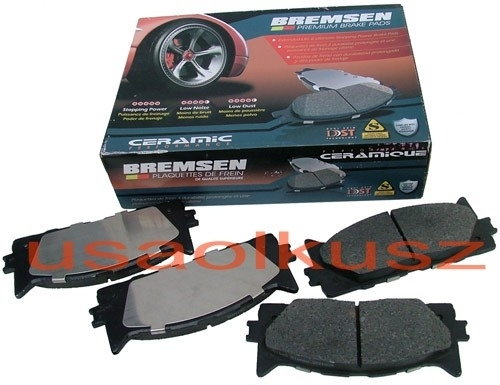 BREMSEN Przednie CERAMICZNE klocki hamulcowe Toyota Avalon 2008-2011
