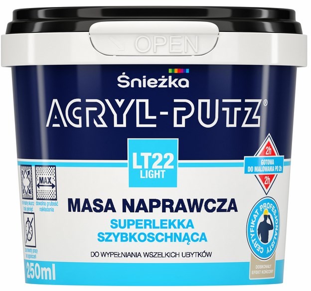 Śnieżka Masa szpachlowa Acryl Putz Light 0 25 l