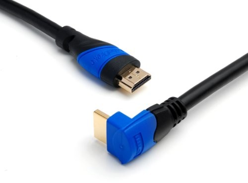 KabelDirekt seria TOP kabel HDMI kątowy 90°, 2m, kompatybilny z HDMI 2.1, 2.0a, 2.0, 1.4a (Ultra HD, 4K, 3D, Full HD, 1080 p, HDR, ARC Highspeed Ethernet) 22