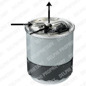 DELPHI Filtr paliwa HDF563