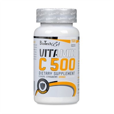 BioTech Vitamin C 500 120chewing tab