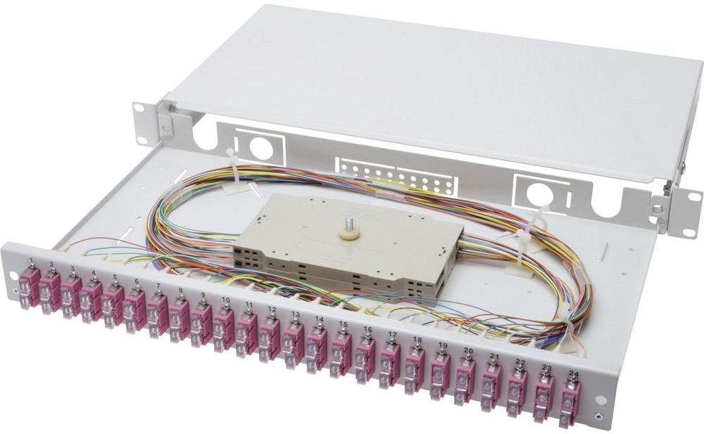 Digitus Professional Rozdzielacz światłowodu 24 Porty SC Professional DN-96322-4 1 U