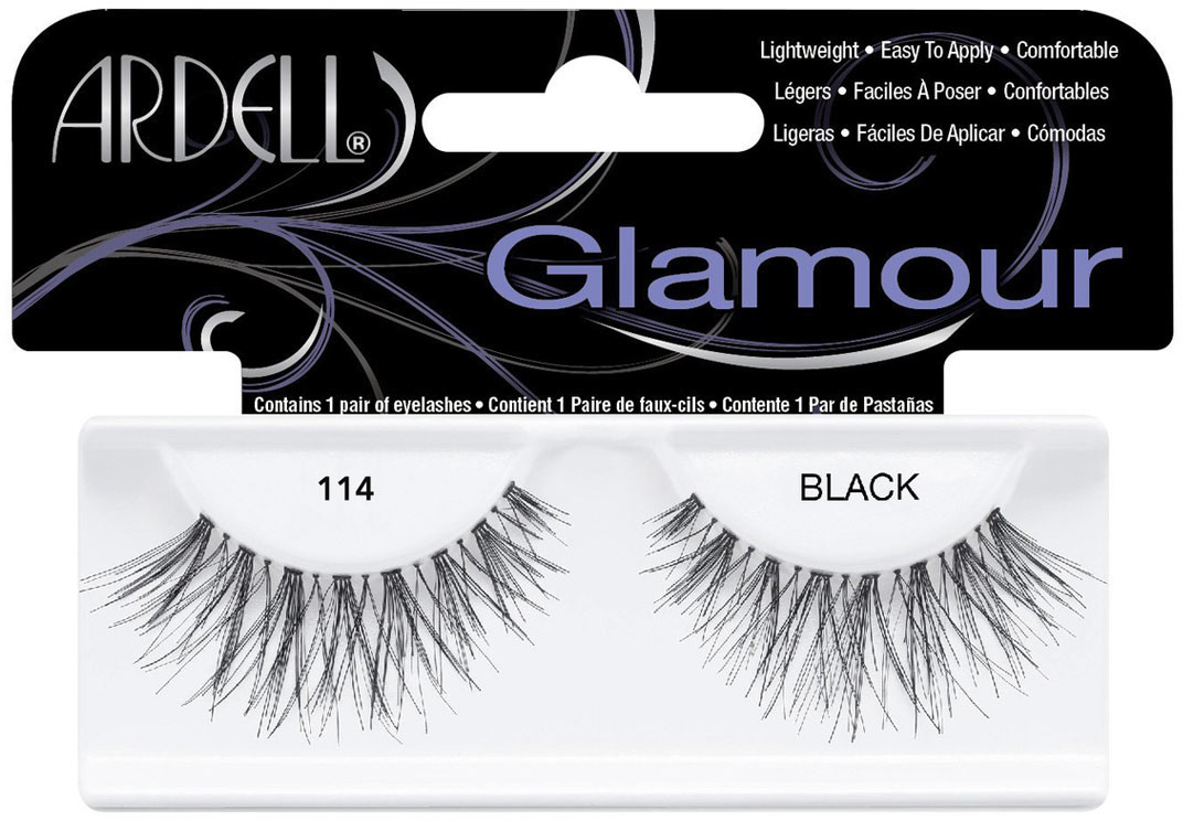 Ardell Glamour 114 1 para sztucznych rzęs Black