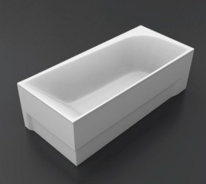 Vayer Boomerang 180x80 lewa biała 180.080.045.1-1.1.0.0