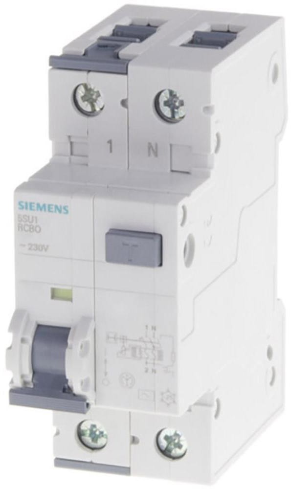 Siemens Wyłącznik różnicowoprądowy/Wyłącznik automatyczny 5SU1354-4KK16 C/10 kA 16 A