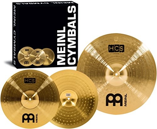Meinl Cymbals meinl Cymbals hcs1418 HCS Serie umywalka zestaw z zamkiem HiHat 35,56 cm (14 cali), 46,72 cm (18 cali) Crash-Ride HCS1418