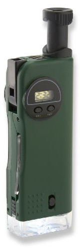 Carson Optical Carson CP-11 X-Scope Multi Tool mikroskop: 30 X, 8 X uchwyt teleskopowy, 9 X lupa, oświetlenie LED, kompas nawigacyjny CP-11