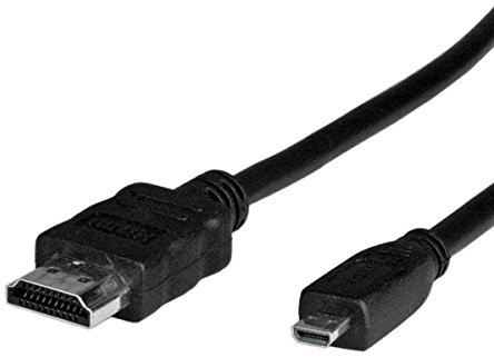 Value HDMI High Speed Cable z Ethernet A ST  Micro HDMI HDMI ST Czarny 2 m 11.99.5581