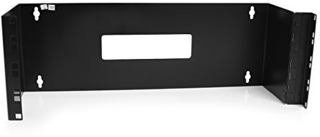 STARTECH.COM Startech.COM Wall mounth4 4 HE 48,2 cm (19 cale) Patch Panel uchwyt z zawiasem montaż na ścianie WALLMOUNTH4