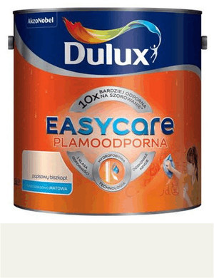 Dulux Emulsja Easy Care Nieskazitelna Biel 9l 70051