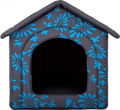 Hobbydog Buda - Niebieskie kwaiaty - rozmiar 1
