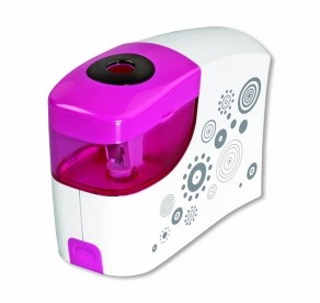 Tetis Temperówka elektryczna różowo-biała KV900 TET016-8