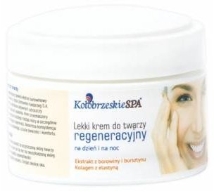 KołobrzeskieSpa Borowina plus Lekki krem do twarzy regenerujący 50ml