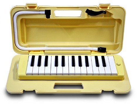 Yamaha p25 °F02 pianica, żółty P25F02
