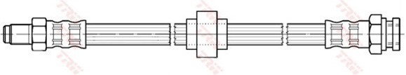 TRW Przewód hamulcowy elastyczny PHB220