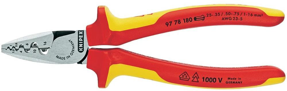 Knipex szczypce do zaciskania 97 78 180