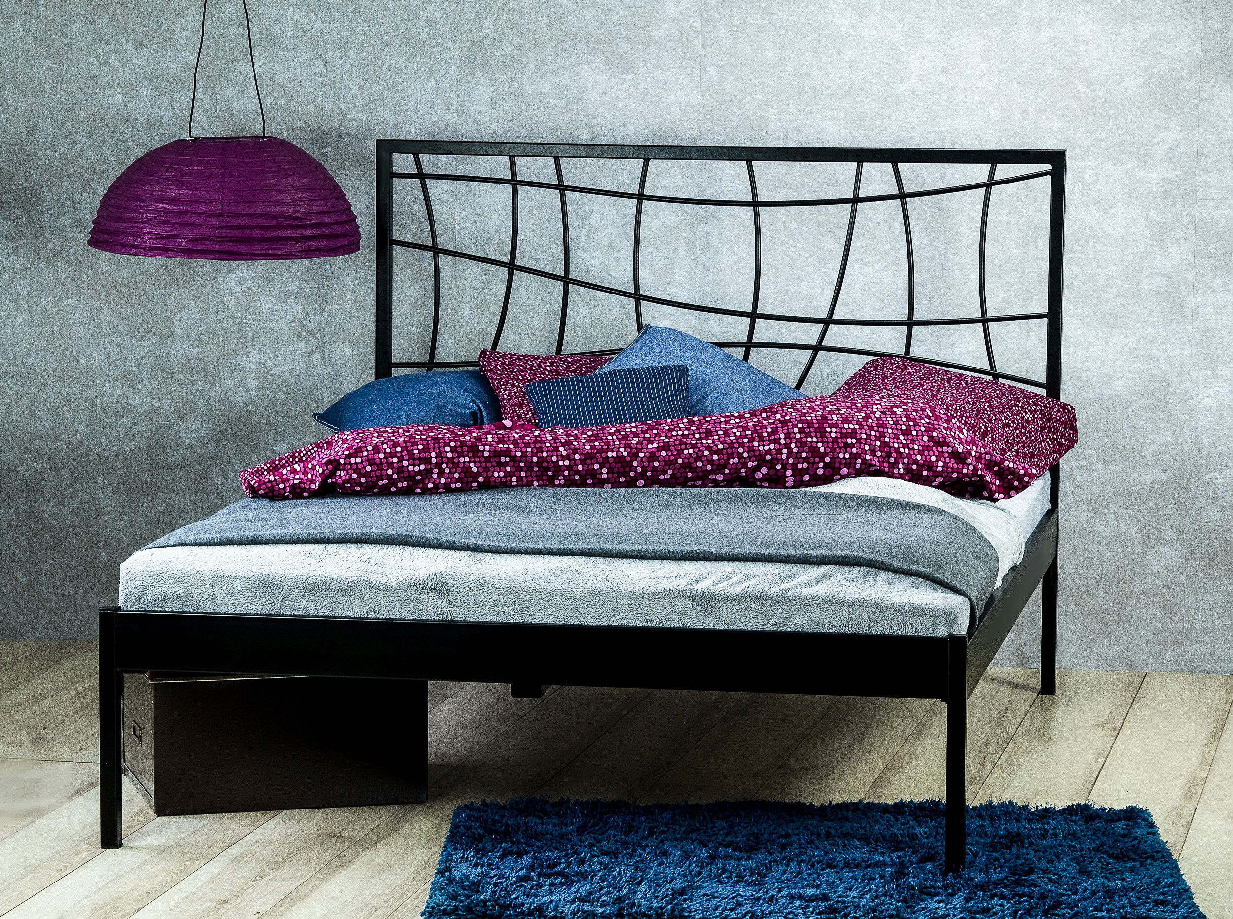 Artbed Collection Łóżko metalowe nowoczesne 