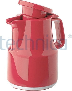 Helios Termos z tworzywa, z pokrywką 0,3 l, czerwony | , Thermoboy HELIOS-7341-04