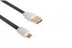 Arkas Kabel USB-Micro USB 3 m Zielony