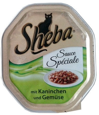 Sheba Frykas Królik Z Warzywami Tacka 85G