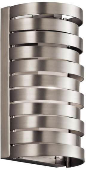 Elstead Lighting Kinkiet LAMPA ścienna KL/ROSWELL1 KICHLER metalowa OPRAWA Nikiel