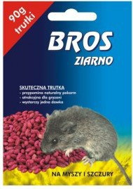 Bros ziarno na myszy i szczury 90 g