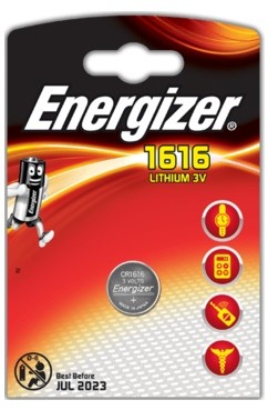 Energizer bateria litowa mini CR1616