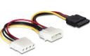 Delock Adapter Molex - Sata + Molex 60103