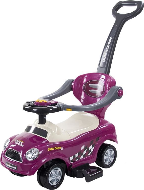 Sun Baby baby Jeździdło Jeździk z popychaczem Quick Coupe - purple 321/P