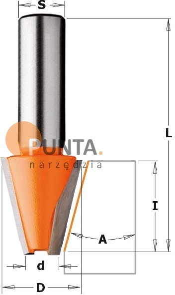 CMT FREZY DO UKOSOWANIA TWARDYCH MATERIAŁÓW 981.521.11