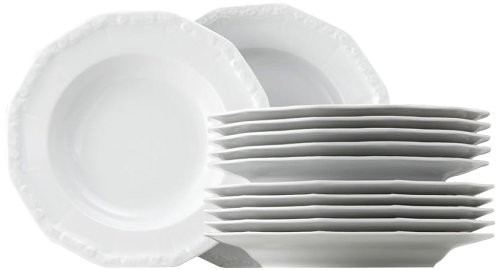 Rosenthal Maria 10430-800001-18339 zastawa stołowa, 12-części, biała 10430-800001-18339