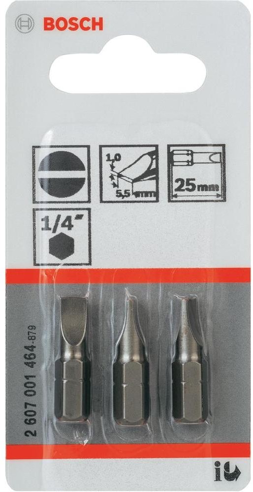 Bosch 2607001464 5.5 mm bardzo twardy C 6.3 3 szt.