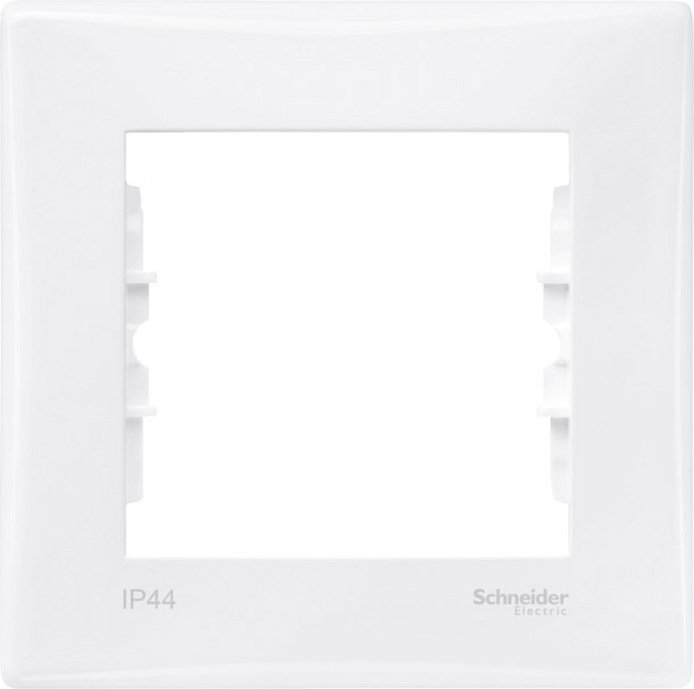 Schneider Electric Polska Sp. z o.o. SCHNEIDER SEDNA ramka IP44 POJEDYNCZA BIAŁA